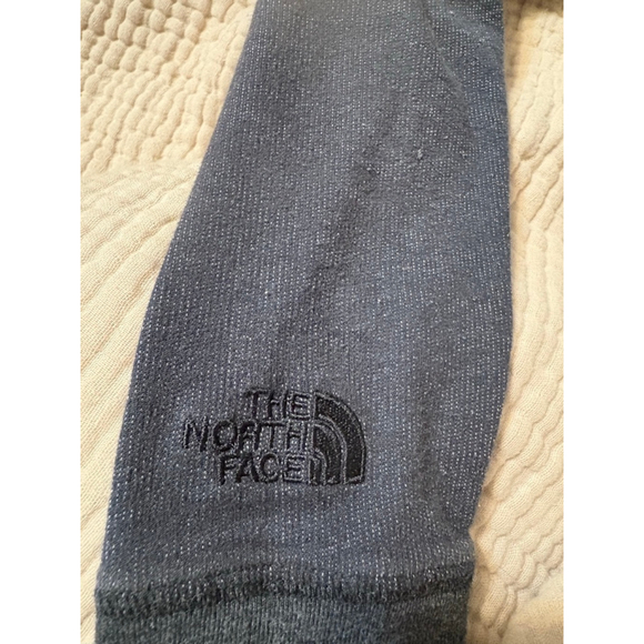 The North Face Waffle Knit Hoodie Women’s Small Gray Hooded Pullover - Picture 5 of 7